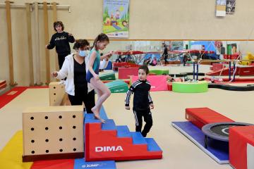 Gym handisport au COSEC.