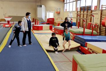 Gym handisport au COSEC.