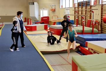 Gym handisport au COSEC.