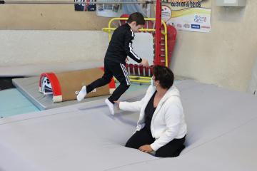 Gym handisport au COSEC.