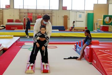 Gym handisport au COSEC.