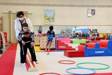 Gym handisport au COSEC.