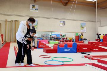 Gym handisport au COSEC.