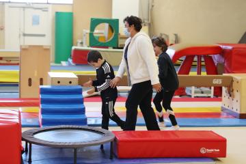 Gym handisport au COSEC.