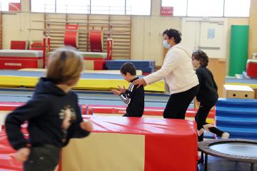 Gym handisport au COSEC.