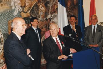 VGE Hommage au président disparu