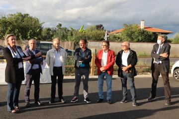 Inauguration - rue Gaston Bouteiller 