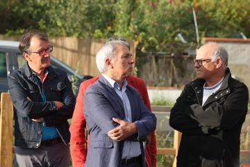 Inauguration - rue Gaston Bouteiller 