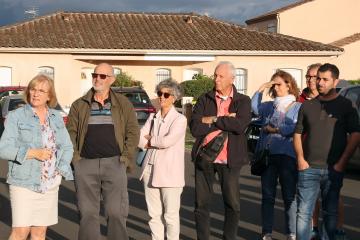 Inauguration - rue Gaston Bouteiller 