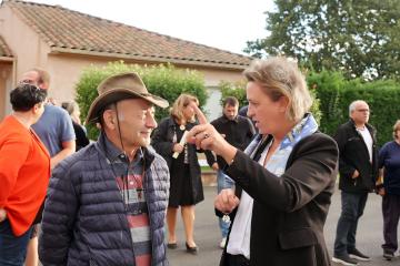 Inauguration - rue Gaston Bouteiller 