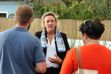 Inauguration - rue Gaston Bouteiller 