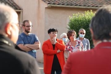 Inauguration - rue Gaston Bouteiller 
