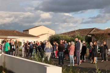 Inauguration - rue Gaston Bouteiller 