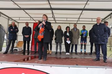 Inauguration de la piste de cyclo-cross de la Plaine des sports et de loisirs de la Guitardié