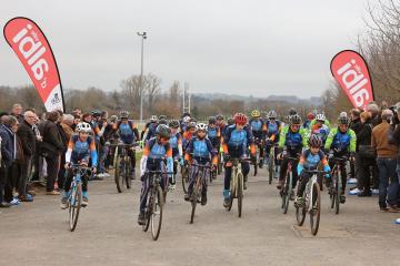Inauguration de la piste de cyclo-cross de la Plaine des sports et de loisirs de la Guitardié