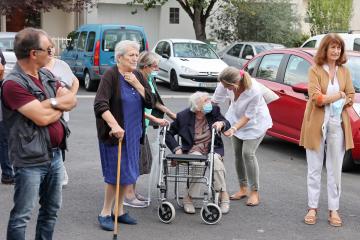 Inauguration de la rue de Jarlard