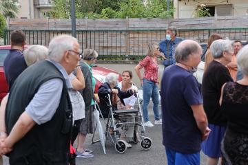 Inauguration de la rue de Jarlard