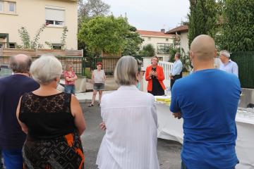 Inauguration de la rue de Jarlard