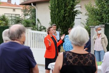 Inauguration de la rue de Jarlard