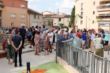 Inauguration du « nouveau » Jardin Charles d’Aragon