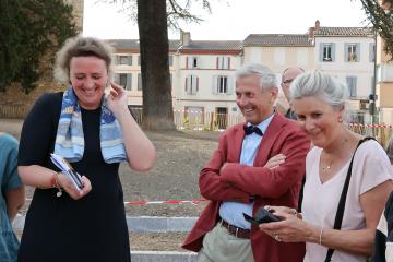 Inauguration du « nouveau » Jardin Charles d’Aragon