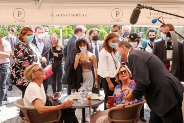  19 août 2021 : visite de Jean Castex à Albi