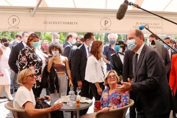  19 août 2021 : visite de Jean Castex à Albi