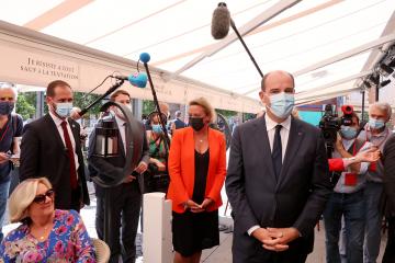  19 août 2021 : visite de Jean Castex à Albi