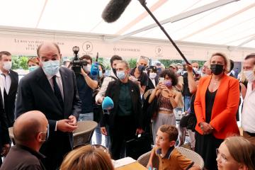  19 août 2021 : visite de Jean Castex à Albi