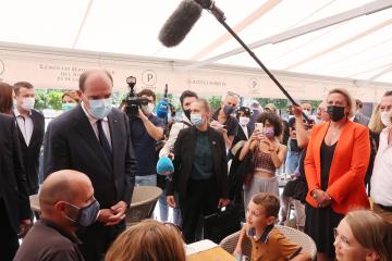  19 août 2021 : visite de Jean Castex à Albi