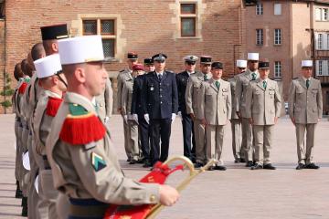 Cérémonie de remise des Képis blancs de la Légion étrangère
