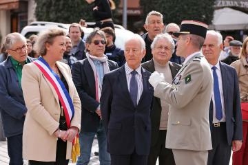 Cérémonie de remise des Képis blancs de la Légion étrangère