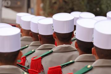 Cérémonie de remise des Képis blancs de la Légion étrangère