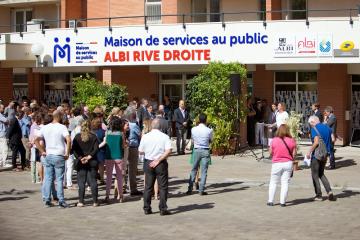 Inauguration de la maison de services au public