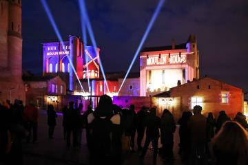 Noël à Albi 2022 - Mapping architectural au palais de la Berbie