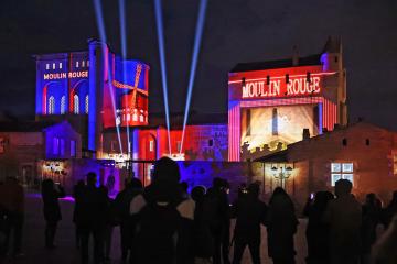 Noël à Albi 2022 - Mapping architectural au palais de la Berbie