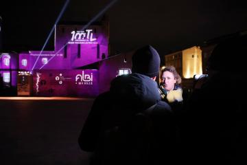 Noël à Albi 2022 - Mapping architectural au palais de la Berbie