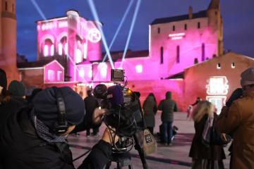 Noël à Albi 2022 - Mapping architectural au palais de la Berbie