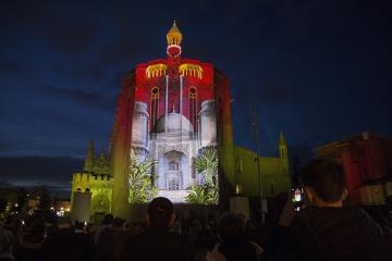 Mapping de Noël 2020 et les sites de l'UNESCO