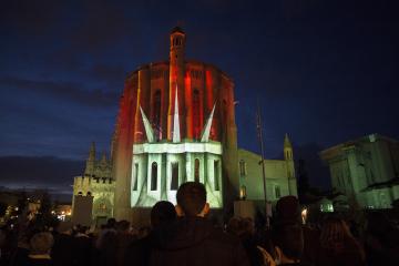 Mapping de Noël 2020 et les sites de l'UNESCO