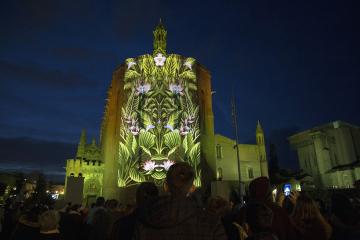 Mapping de Noël 2020 et les sites de l'UNESCO