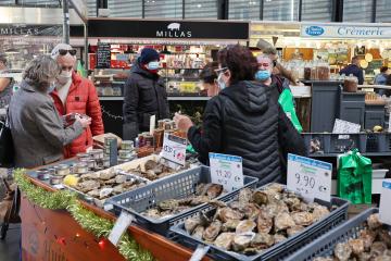 Marché couvert de Noël