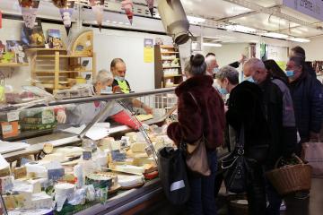 Marché couvert de Noël