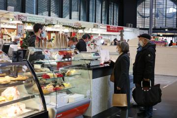 Marché couvert de Noël