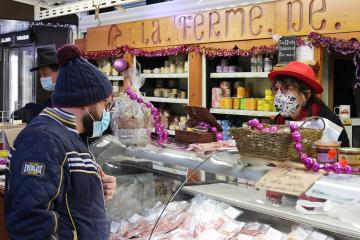 Marché couvert de Noël