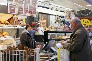 Marché couvert de Noël