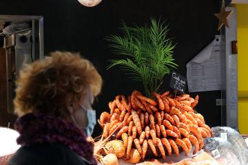 Marché couvert de Noël