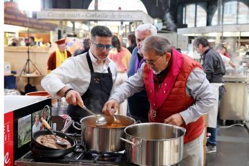 Concours cassoulet avec C8 au Marché couvert