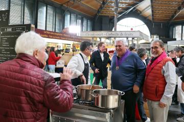 Concours cassoulet avec C8 au Marché couvert