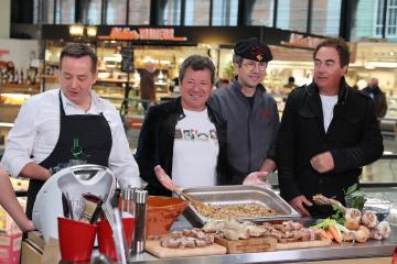 Concours cassoulet avec C8 au Marché couvert